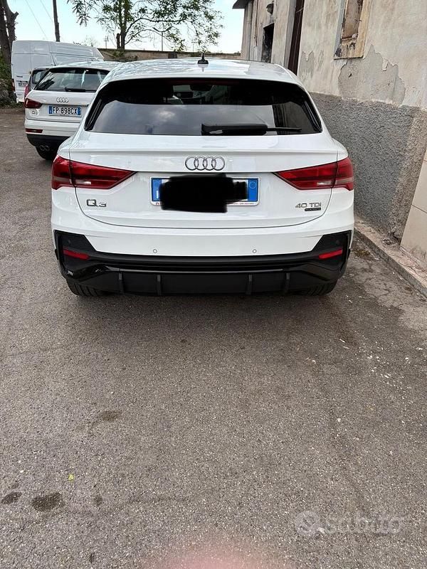 Usata Audi Q3 S-Line 200 CV (147 kW) 2020 Bianco SUV