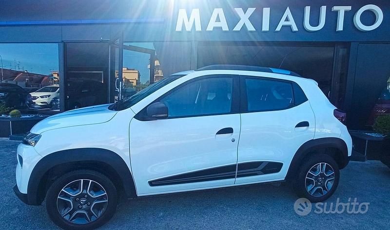 Usata Dacia Spring 33 kW (45 CV) 2021 Bianco Utilitaria