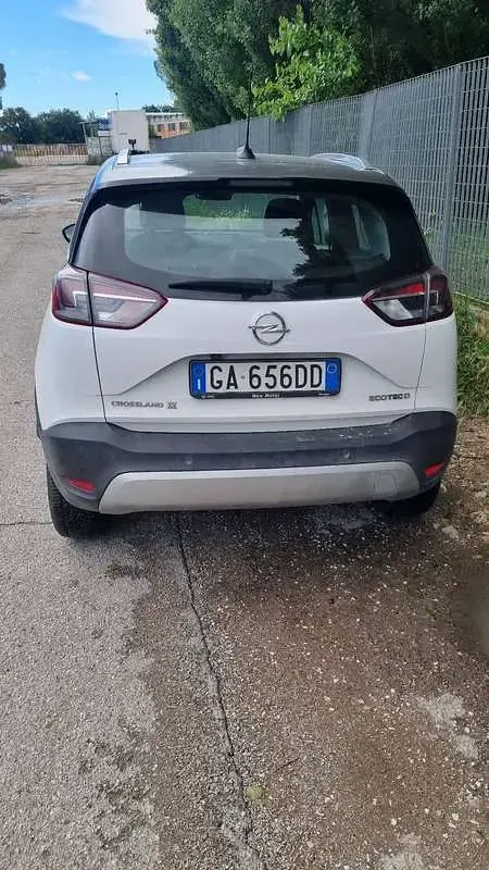 Usata Opel Crossland X S 102 CV (75 kW) 2020 Bianco SUV