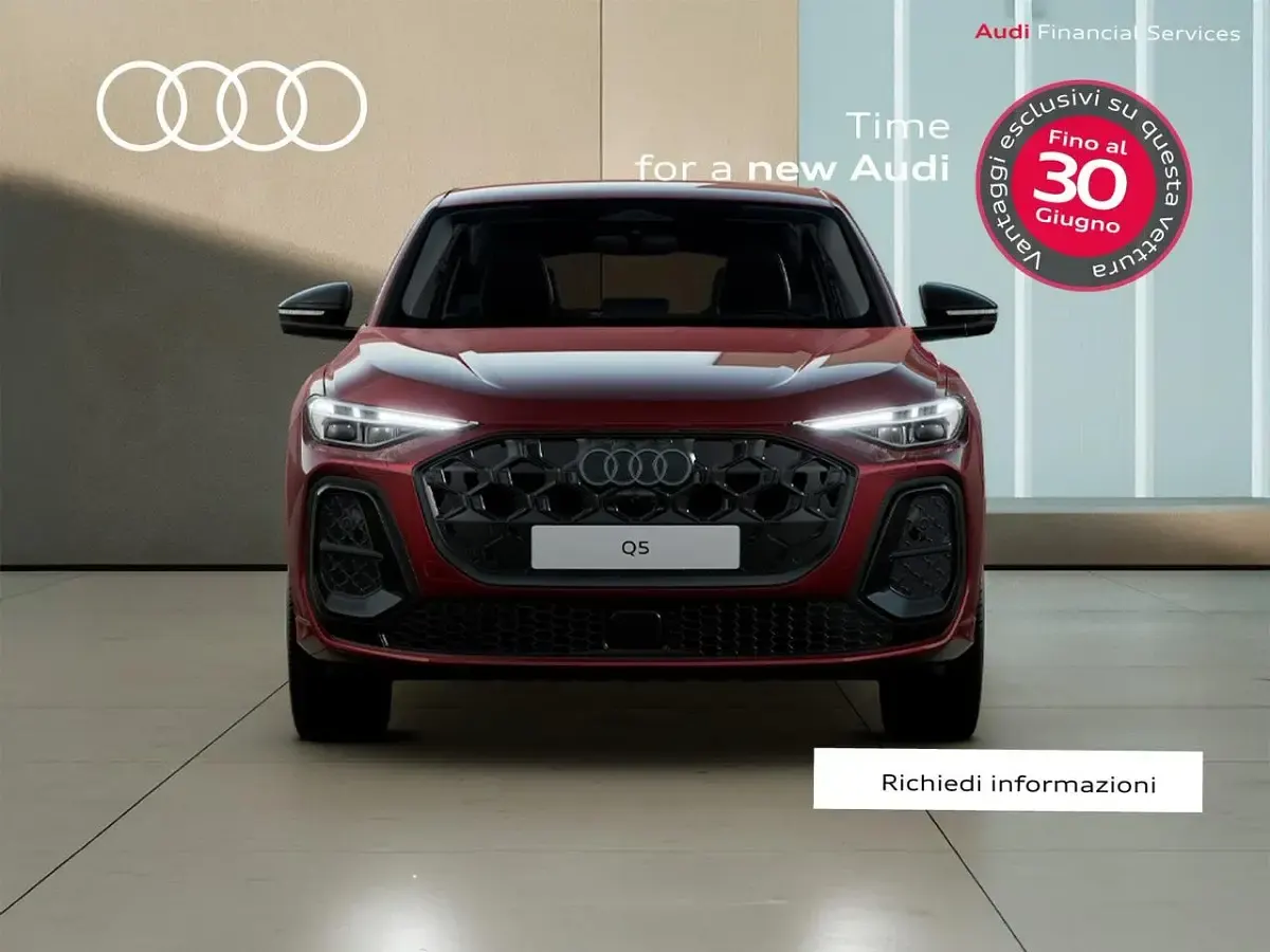 Nuova Audi Q5 Sportback S-Line 203 CV (149 kW) 2026 Nero SUV