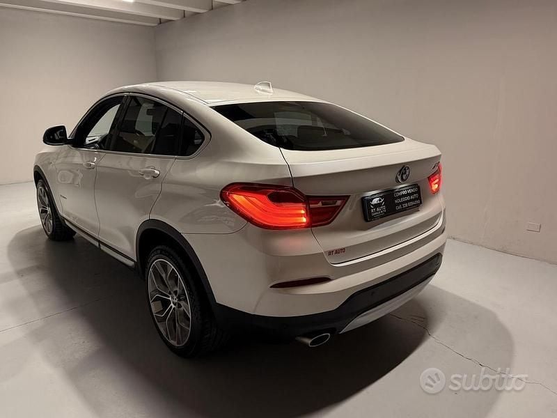 Usata BMW X4 M Sport 190 CV (139 kW) 2017 Bianco SUV