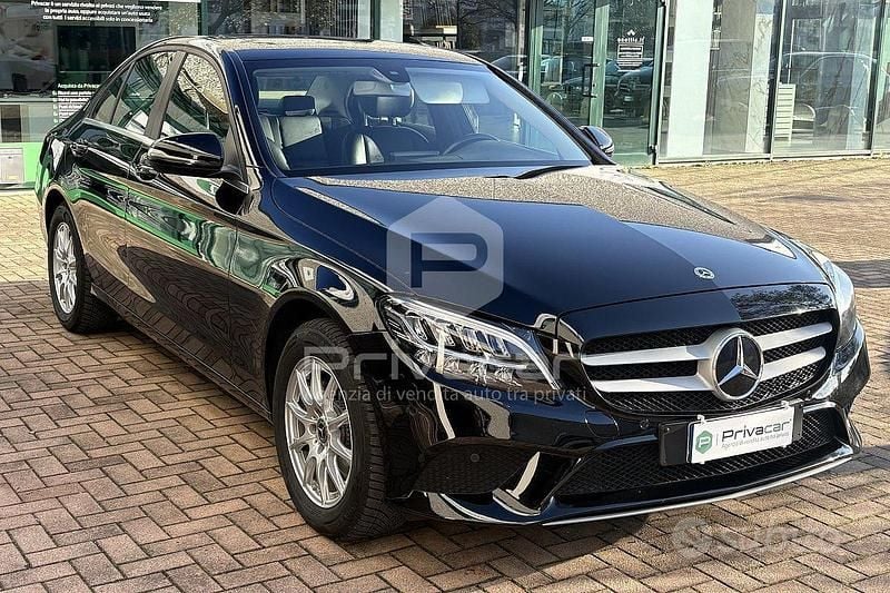 Usata Mercedes C200 Executive 160 CV (117 kW) 2019 Nero Berlina