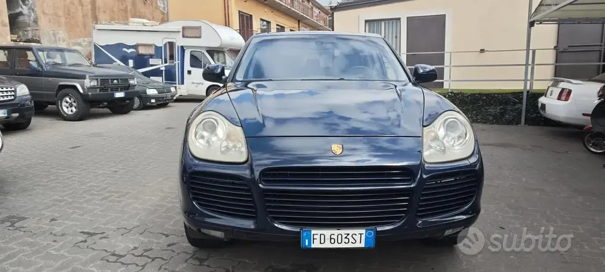 Usata Porsche Cayenne Turbo 450 CV (330 kW) 2004 Blu SUV