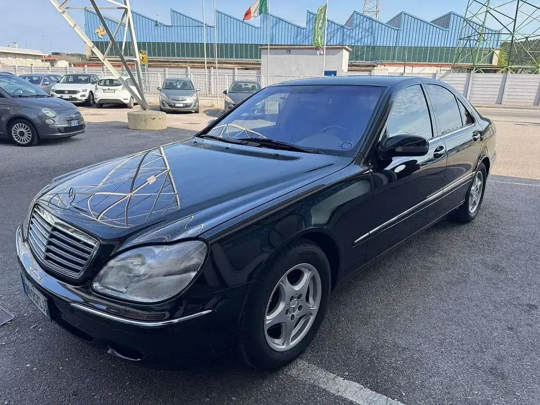 Usata Mercedes S320 224 CV (164 kW) 1999 Nero Berlina