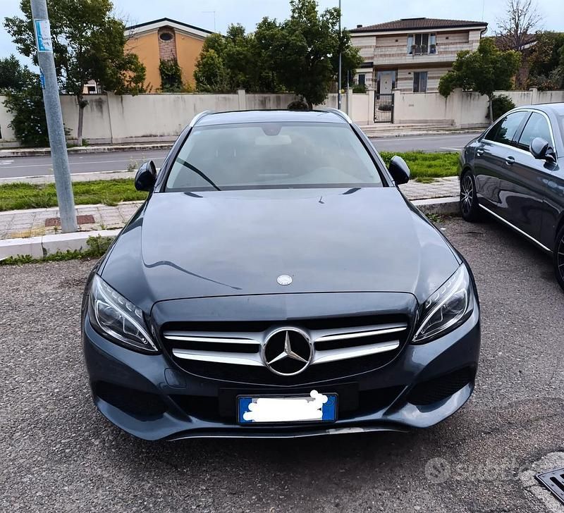 Usata Mercedes C220 170 CV (125 kW) 2015 Grigio Station wagon