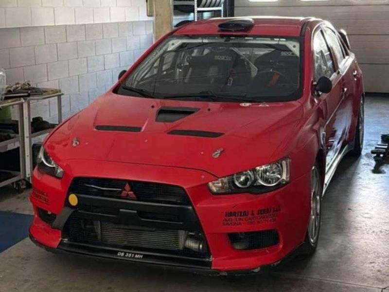 Usata Mitsubishi Lancer 349 CV (256 kW) 2014 Rosso Berlina