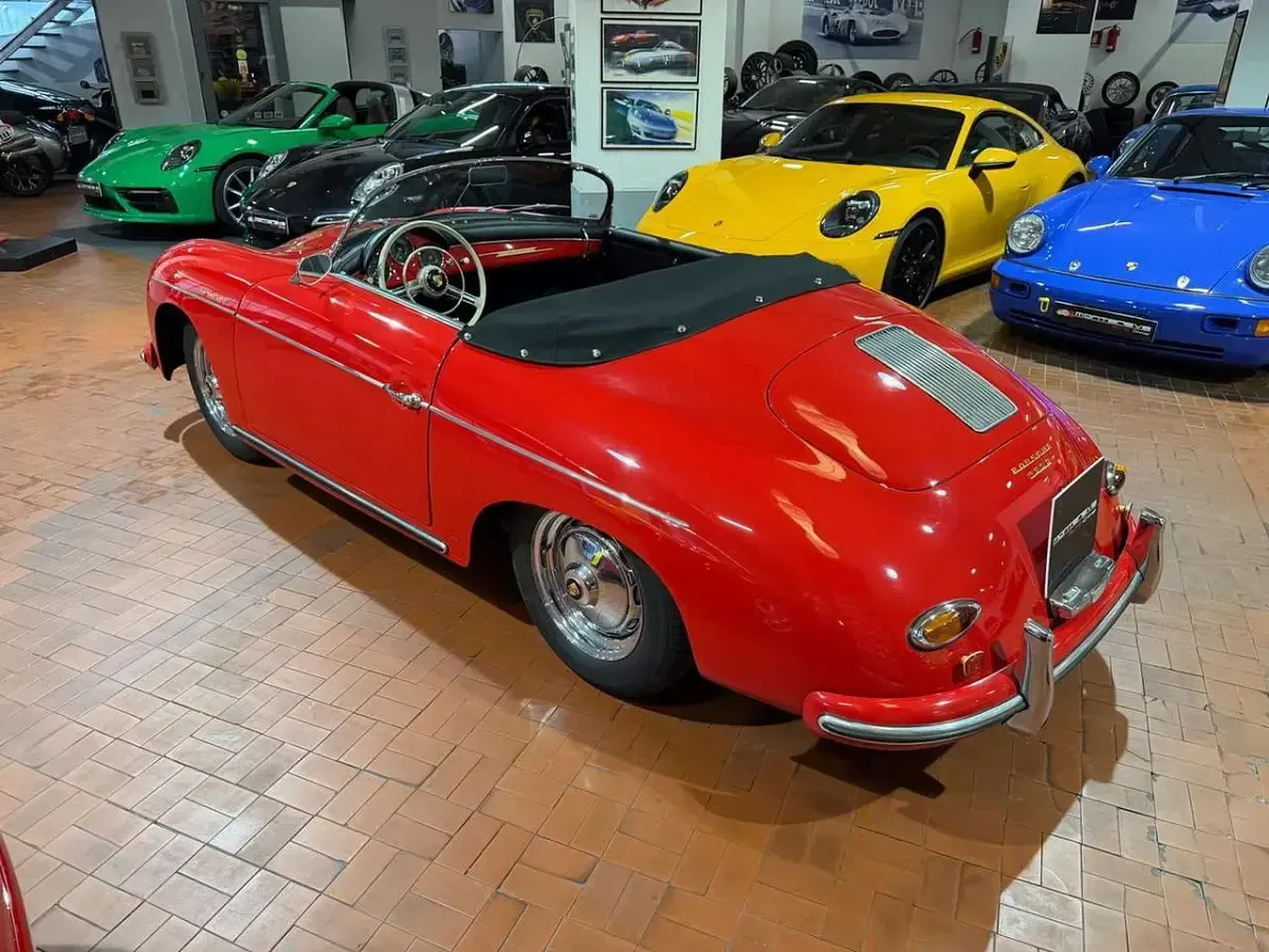 Usata Porsche 356 60 CV (44 kW) 1957 Rosso Cabrio