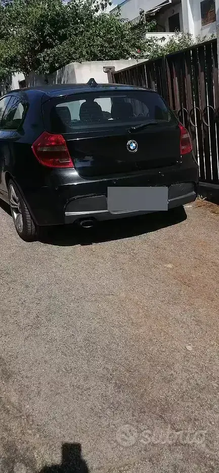 Usata BMW 120 177 CV (130 kW) 2008 Nero Utilitaria