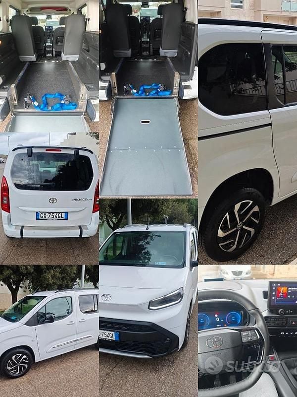 Usata Toyota Proace Verso 100 CV (73 kW) 2023 Bianco Monovolume