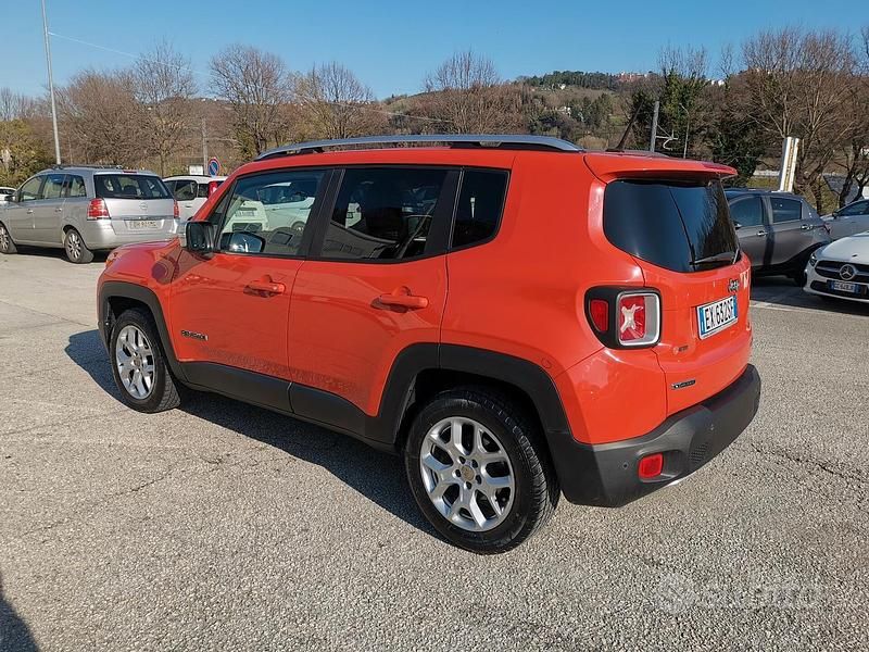 Usata Jeep Renegade Limited 120 CV (88 kW) 2014 Arancione SUV