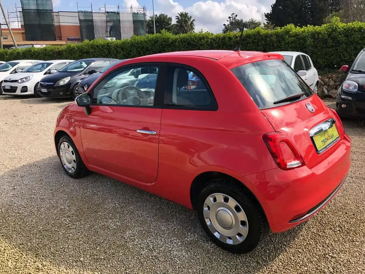 Usata Fiat 500 Pop 69 CV (50 kW) 2017 Rosso Utilitaria