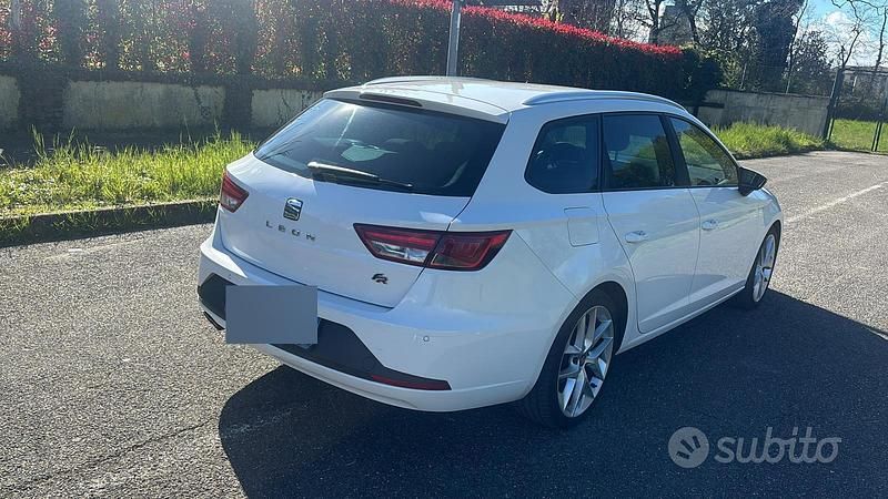Occasion Seat Leon FR 150 ch (110 kW) 2014 Blanc Break