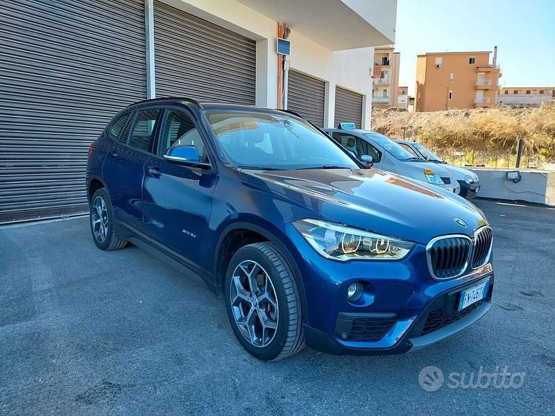 Usata BMW X1 xLine 150 CV (110 kW) 2018 Blu SUV