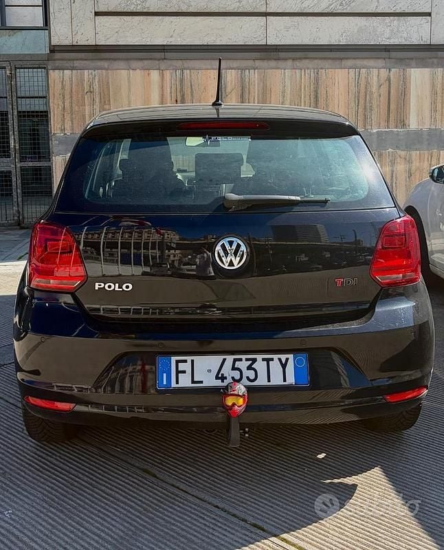 Usata VW Polo 75 CV (55 kW) 2017 Nero Berlina