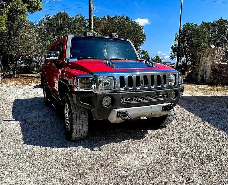 Usata Hummer H3 245 CV (180 kW) 2008 Rosso SUV