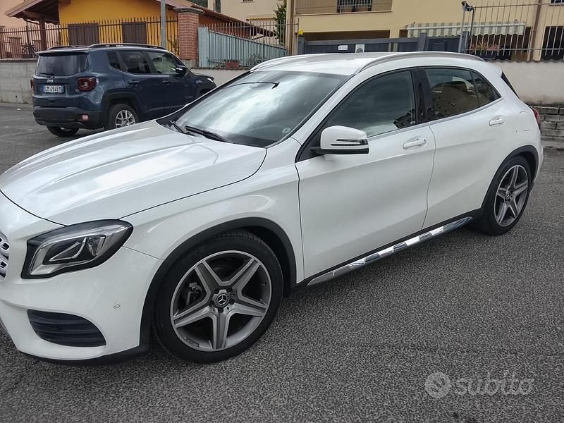 Usata Mercedes GLA200 AMG 150 CV (110 kW) 2019 Bianco SUV
