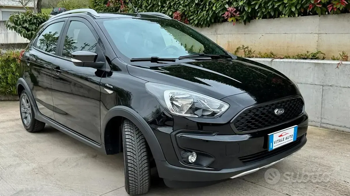 Usata Ford Ka Plus Active 86 CV (63 kW) 2019 Nero Utilitaria