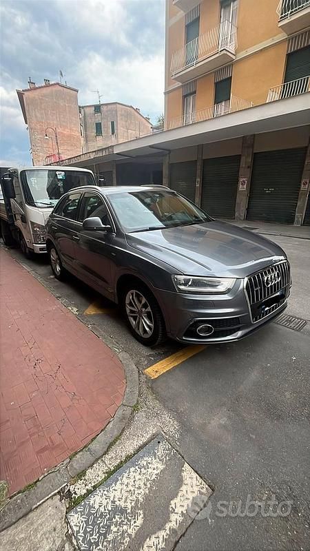 Usata Audi Q3 S-Line 177 CV (130 kW) 2014 Grigio SUV