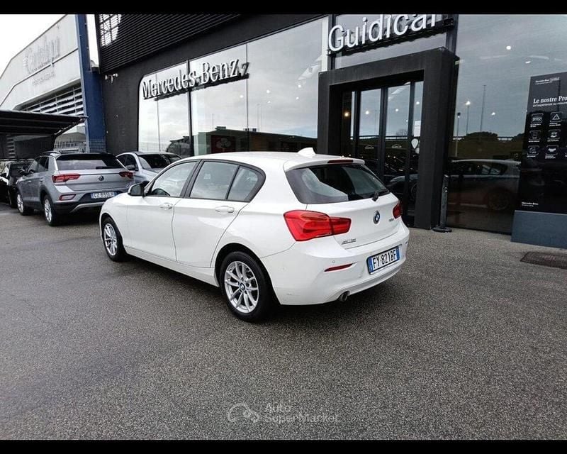 Usata BMW 116 116 CV (85 kW) 2018 Bianco Utilitaria