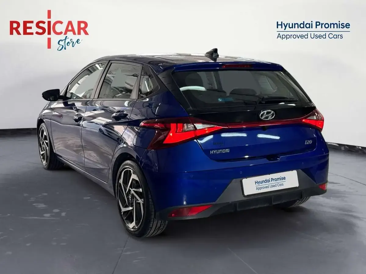 Usata Hyundai i20 84 CV (61 kW) 2021 Blu Utilitaria