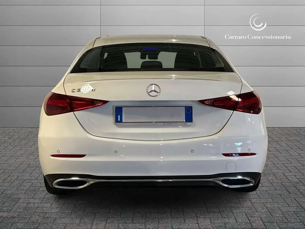 Usata Mercedes C200 Advanced 163 CV (119 kW) 2025 Bianco Berlina