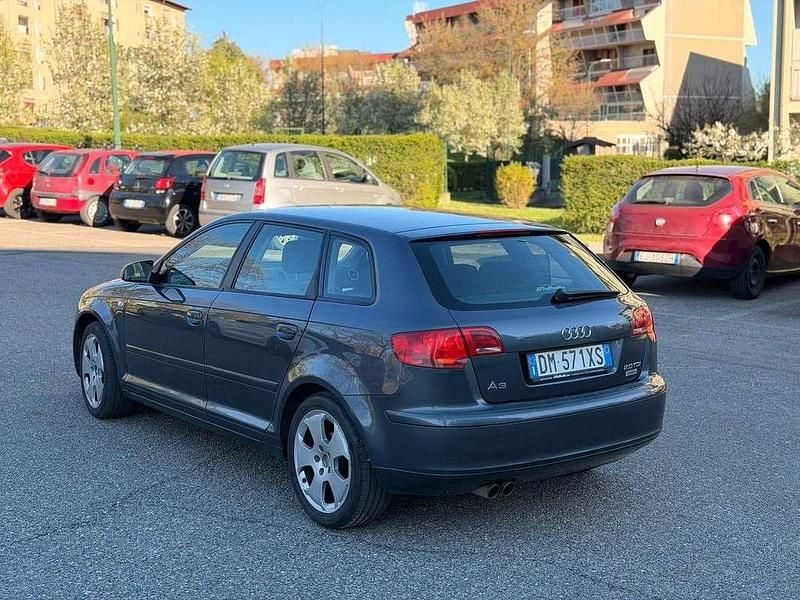 Usata Audi A3 Ambiente 170 CV (125 kW) 2008 Nero Utilitaria