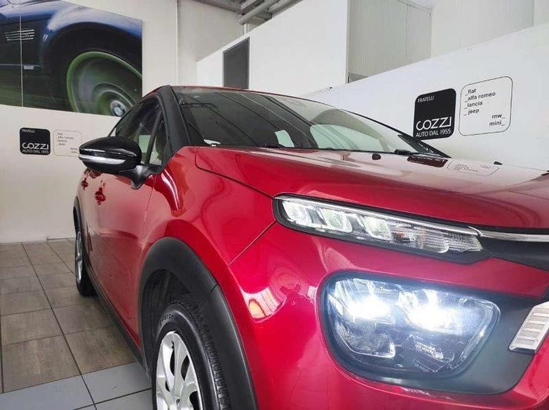 Usata Citroën C3 Business Class 102 CV (75 kW) 2021 Rosso Utilitaria