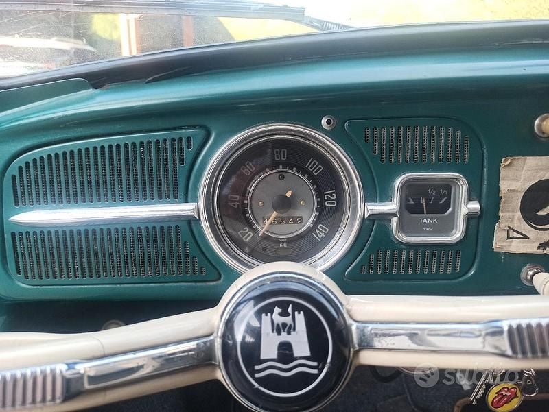 Usata VW Beetle 1960 Verde Utilitaria