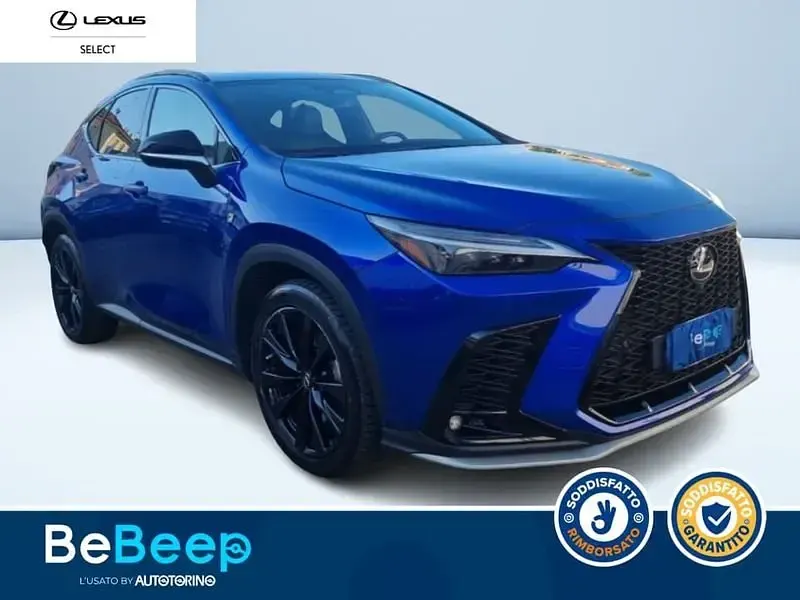 Usata Lexus NX450h+ Sport Line 308 CV (226 kW) 2023 Blu metallizzato SUV