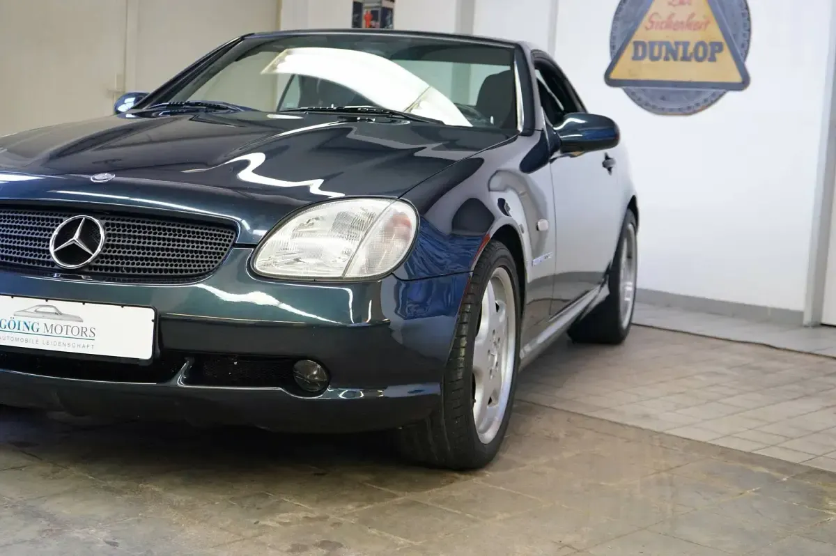 Usata Mercedes SLK230 193 CV (141 kW) 1997 Nero Cabrio