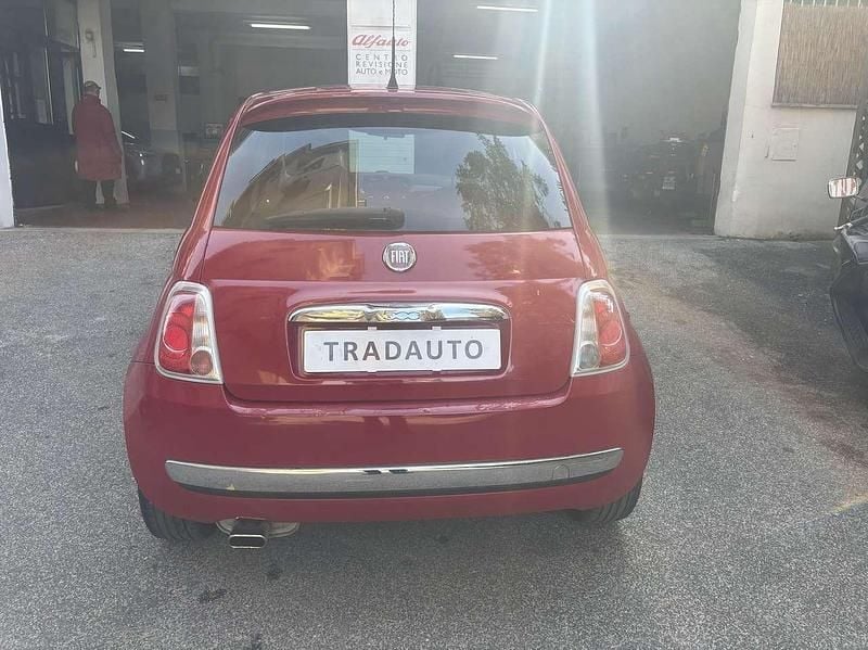 Usata Fiat 500 Sport 69 CV (50 kW) 2009 Rosso Cabrio