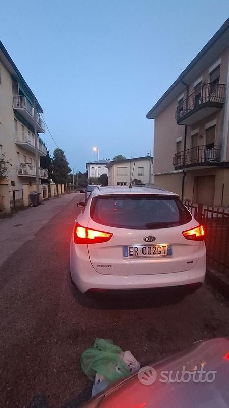 Usata Kia Ceed 2013 Bianco Utilitaria