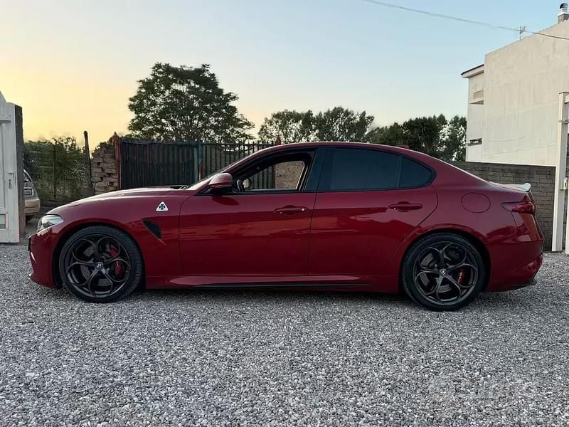 Usata Alfa Romeo Giulia Quadrifoglio 510 CV (375 kW) 2016 Rosso Berlina