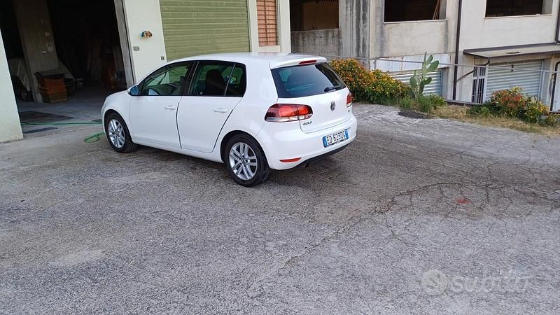 Usata VW Golf VI Highline 2010 Bianco Utilitaria