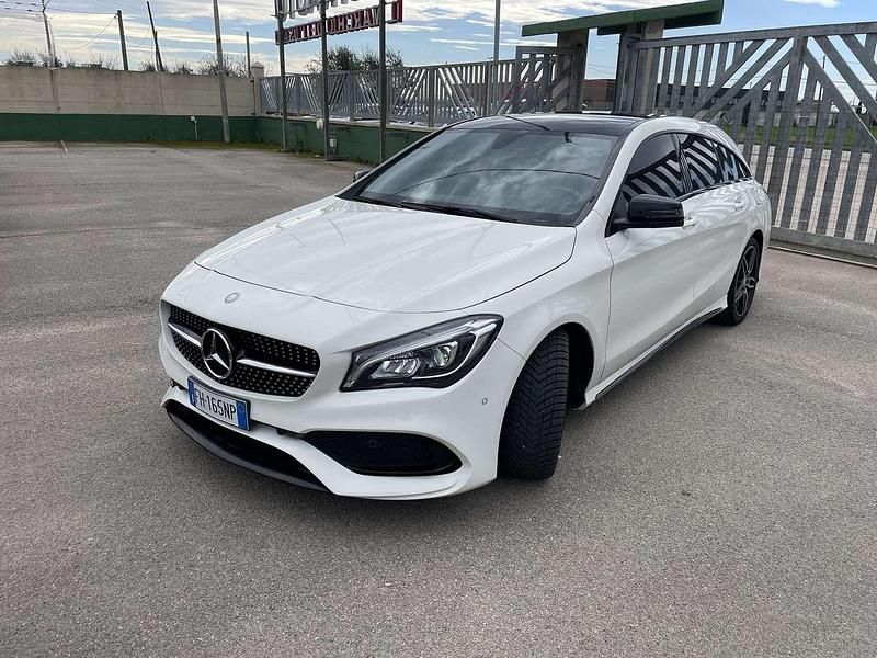 Usata Mercedes CLA220 Shooting Brake Premium 177 CV (130 kW) 2017 Bianco Station wagon