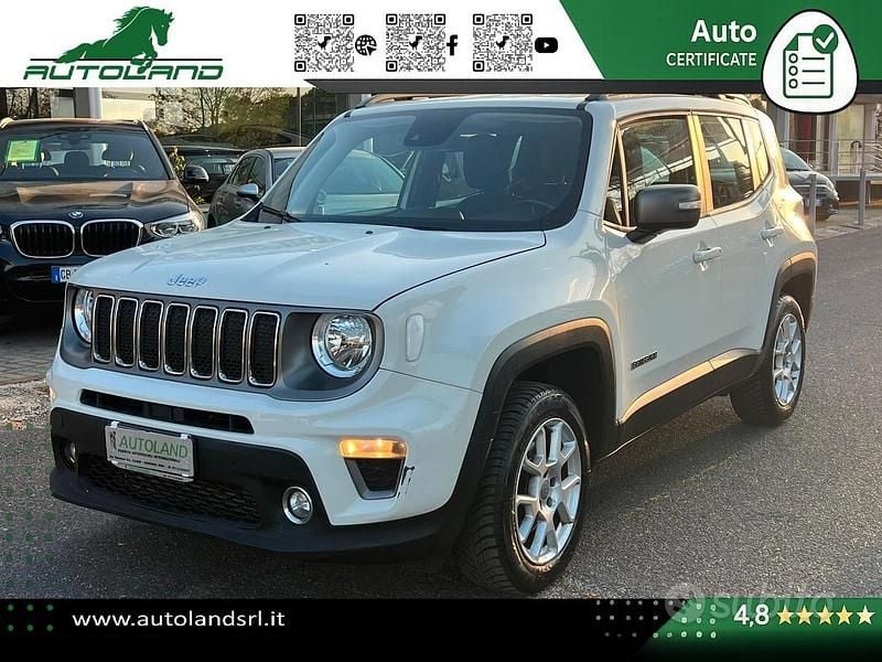 Usata Jeep Renegade Limited 140 CV (102 kW) 2019 Bianco SUV