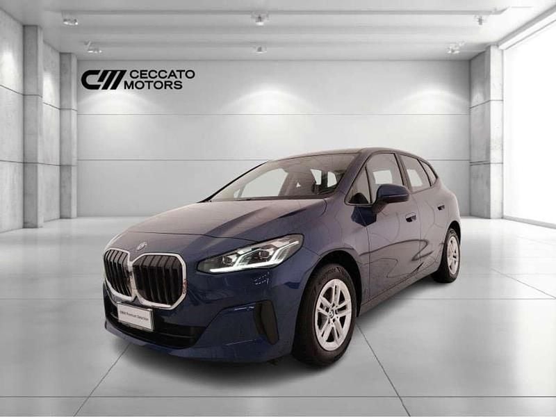 Usata BMW 218 Active Tourer Luxury Line 136 CV (100 kW) 2022 Blu Monovolume
