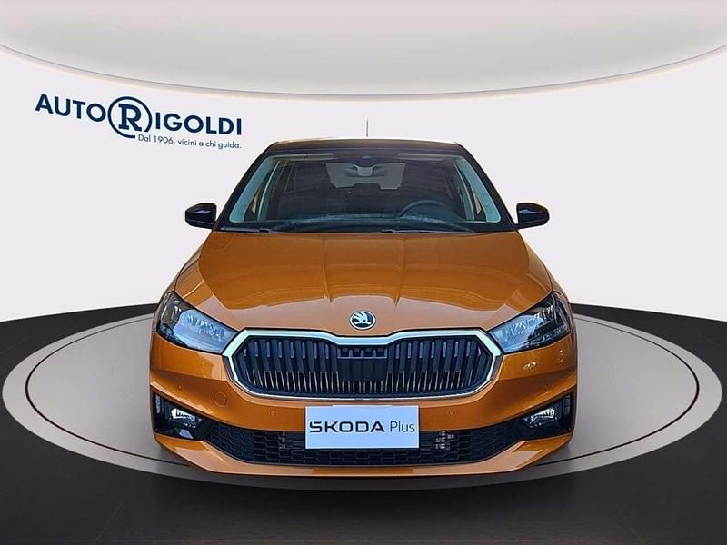 Nuova Skoda Fabia Selection 116 CV (85 kW) 2025 Arancione sunset metallizzato Berlina