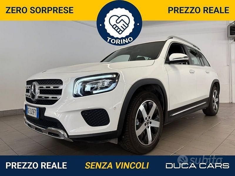 Bianco Usata 2021 Mercedes GLB180 SUV | 19.990 € (Buon prezzo) - Immagine 1/4