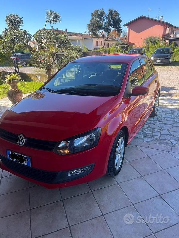 Usata VW Polo 75 CV (55 kW) 2012 Rosso Berlina