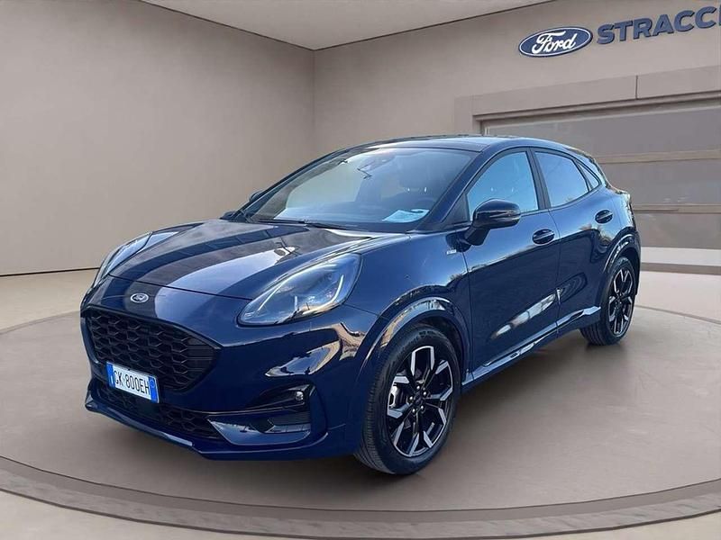 Blu pastello Usata 2022 Ford Puma ST-Line X SUV | 18.900 € (Buon prezzo) - Immagine 1/4