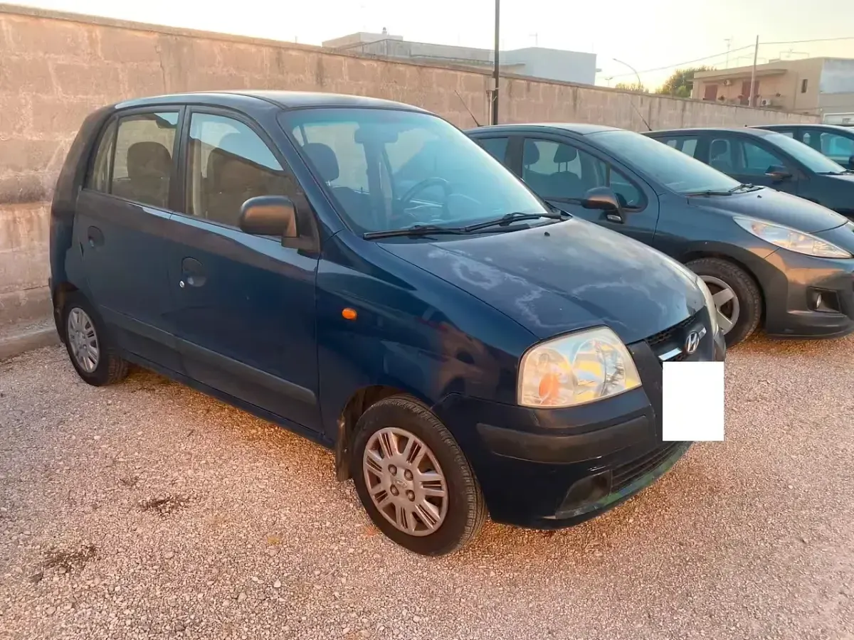 Usata Hyundai Atos Active 62 CV (45 kW) 2005 Blu Utilitaria