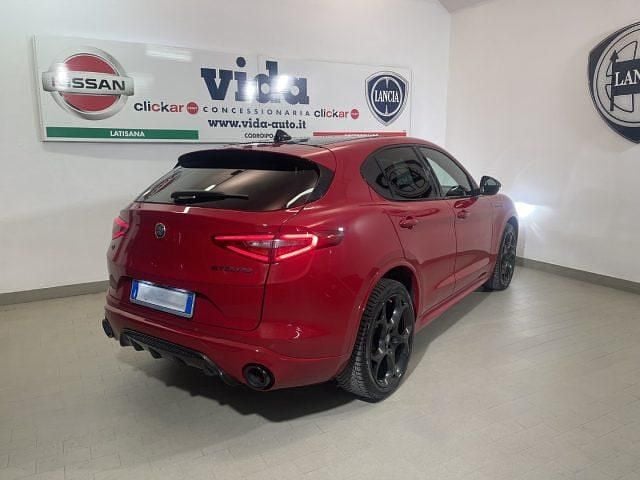Usata Alfa Romeo Stelvio Veloce 280 CV (205 kW) 2021 Rosso / pastello SUV