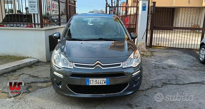 Usata Citroën C3 Exclusive 82 CV (60 kW) 2014 Grigio Berlina