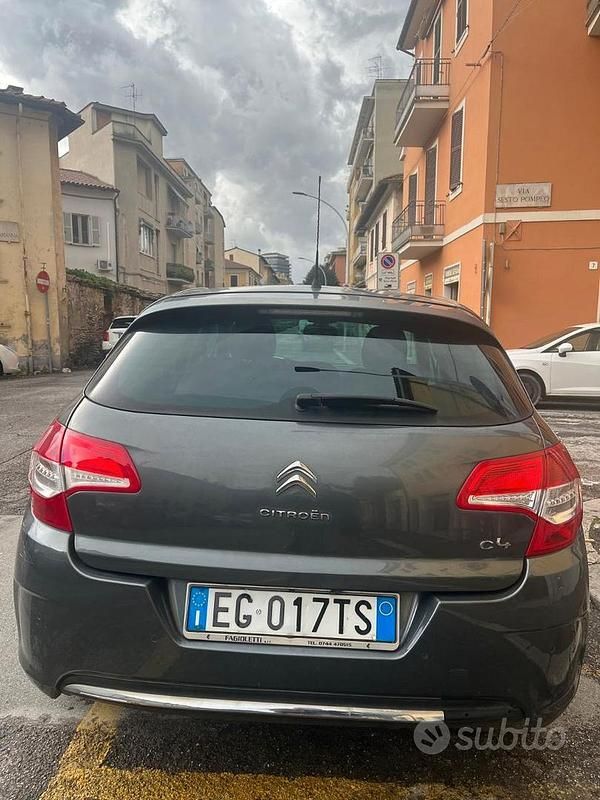 Usata Citroën C4 112 CV (82 kW) 2010 Grigio Berlina