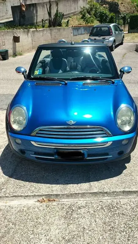 Usata Mini Cooper Cabriolet 116 CV (85 kW) 2006 Blu/azzurro Cabrio
