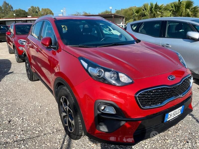 Usata Kia Sportage Urban 115 CV (84 kW) 2021 Rosso SUV
