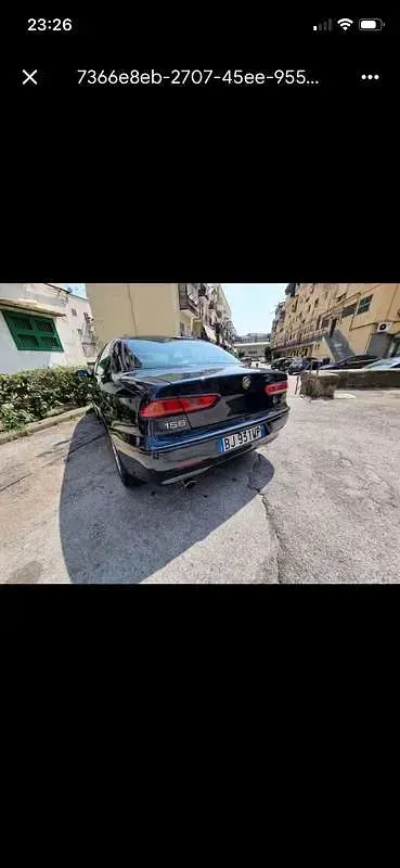 Usata Alfa Romeo 156 155 CV (114 kW) 2000 Blu Berlina