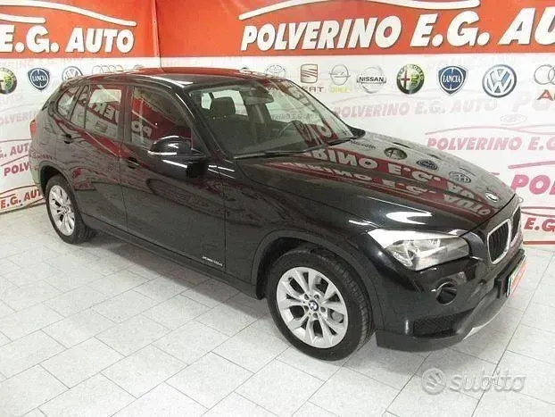 Usata BMW X1 143 CV (105 kW) 2014 Nero SUV