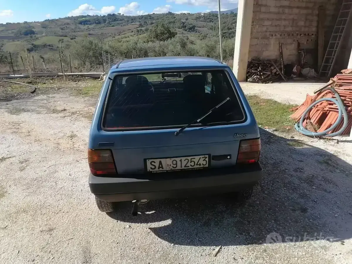 Usata Fiat Uno 45 CV (33 kW) 1986 Blu Utilitaria